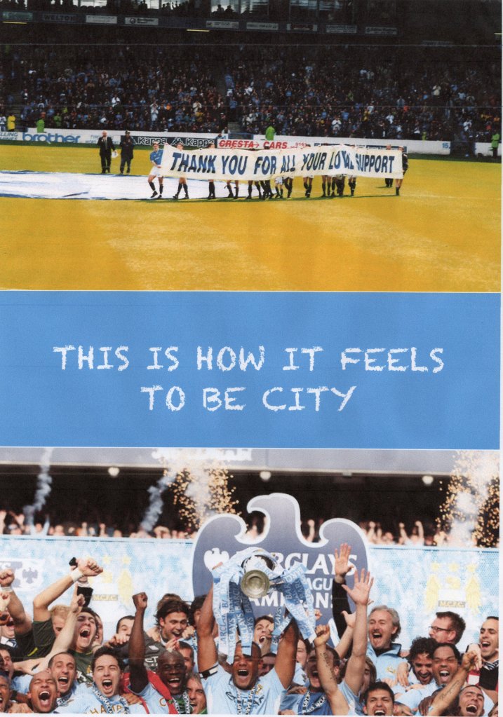 Cover of this is how it feels to be City - Manchester City Book